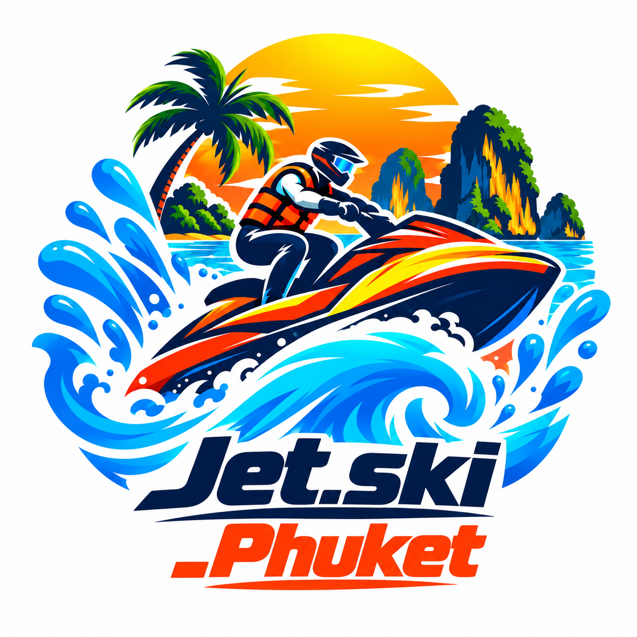 Логотип Jet.ski Phuket